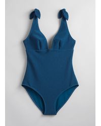 & Other Stories - Bow-detailed Swimsuit - Lyst