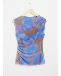 & Other Stories - Draped Top - Lyst