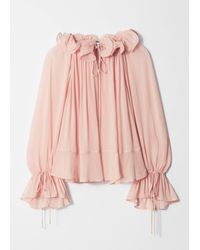 & Other Stories - Ruffle Blouse - Lyst
