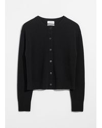 & Other Stories - Boxy Merino Wool Cardigan - Lyst
