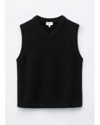 & Other Stories - Wool-Cotton Knitted Vest - Lyst