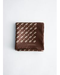 & Other Stories - Foulard En Soie Imprimée - Lyst