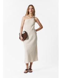 & Other Stories - One-Shoulder Midi Dress - Lyst