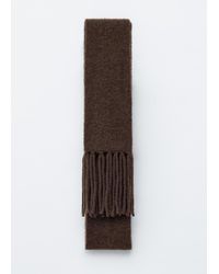& Other Stories - Alpaca-Blend Fringed Slim Scarf - Lyst