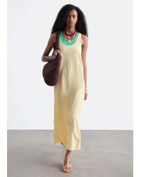 & Other Stories - Scoop-Neck Midi Dress - Lyst