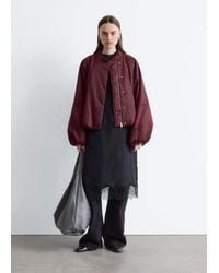 & Other Stories - Voluminous-Sleeve Bomber Jacket - Lyst
