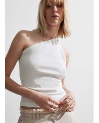 & Other Stories - One-Shoulder-Tanktop - Lyst