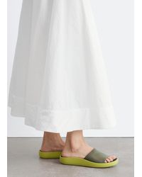 & Other Stories - Slip-On Leather Sandals - Lyst