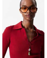 & Other Stories - Cord Stone-Pendant Necklace - Lyst