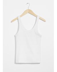 & Other Stories - Scoop-Neck Tank Top - Lyst