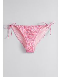 & Other Stories - Bow-Detailed Bikini Briefs - Lyst