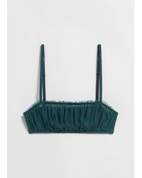 & Other Stories - Ruched Bandeau Bra - Lyst