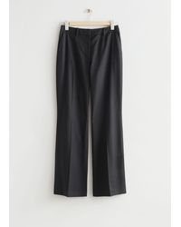 & Other Stories - Flared High Waist Pants - Lyst
