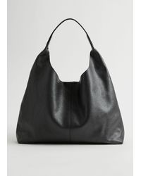 & Other Stories - Large Leather Tote - Lyst