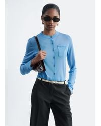 & Other Stories - Silk-Blend Cardigan - Lyst