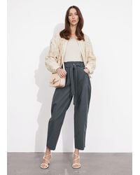 & Other Stories - Paperbag Waist Trousers - Lyst