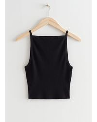& Other Stories - Ribbed Knit Tank Top - Lyst