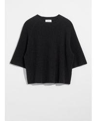 & Other Stories - Strickoberteil Aus Alpaka-Mix - Lyst