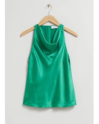 & Other Stories - Draped Front Top - Lyst