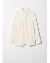 & Other Stories - Frayed Patch-Pocket Shirt - Lyst