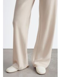 & Other Stories - Leather Slip‑On Mules - Lyst