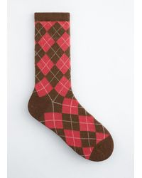& Other Stories - Harlequin Pattern Socks - Lyst