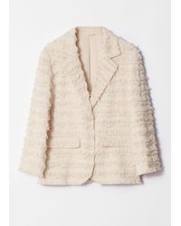 & Other Stories - Blazer Mit Fransen - Lyst