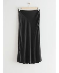 & Other Stories - A-line Midi Skirt - Lyst