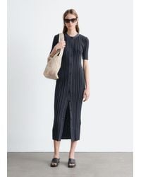& Other Stories - Rib-Knit Midi Dress - Lyst