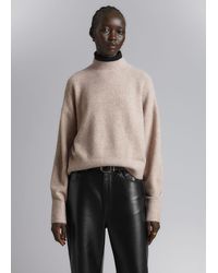 & Other Stories - Mock-neck Sweater - Lyst