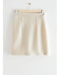 Jacquard Mini Skirt & Other Stories Donna Abbigliamento Gonne Gonne stampate 