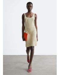 & Other Stories - Satin Slip Mini Dress - Lyst