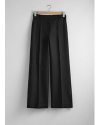 & Other Stories - Tailored Linen Trousers - Lyst