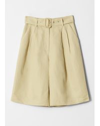 & Other Stories - Pleated Bermuda Shorts - Lyst