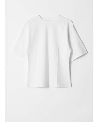 & Other Stories - Structured T-Shirt - Lyst
