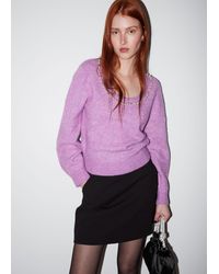 & Other Stories - Pearl-beaded Knit Sweater - Lyst
