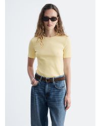 & Other Stories - Ribbed T-Shirt - Lyst