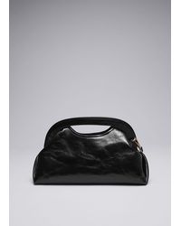 & Other Stories - Leather Clutch Bag - Lyst