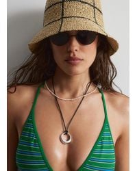 & Other Stories - Woven Straw Bucket Hat - Lyst