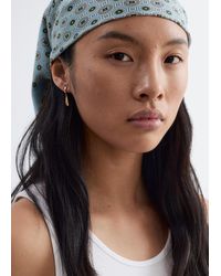 & Other Stories - Hoop And Drop Earring Set - Lyst