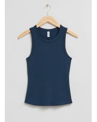 & Other Stories - Fitted Tank Top - Lyst