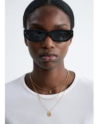 & Other Stories - Layered Pendant Necklace - Lyst