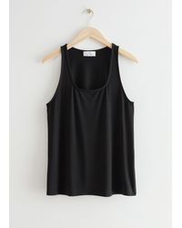 & Other Stories - Square Neck Tank Top - Lyst