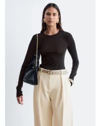 & Other Stories - Plain-Knit Wool Top - Lyst