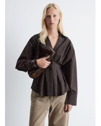 & Other Stories - Chemise Ajustée En Coton - Lyst