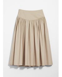 & Other Stories - A-Line Midi Skirt - Lyst