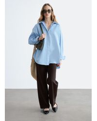 & Other Stories - Straight Press-Crease Trousers - Lyst