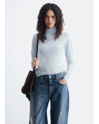 & Other Stories - Mock Neck Wool Top - Lyst