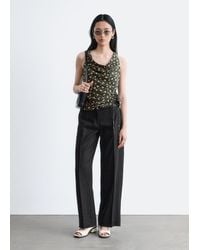 & Other Stories - Tailored Linen Trousers - Lyst