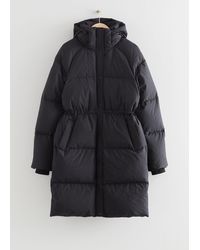 & Other Stories - Hooded Down Puffer Jacket - Lyst